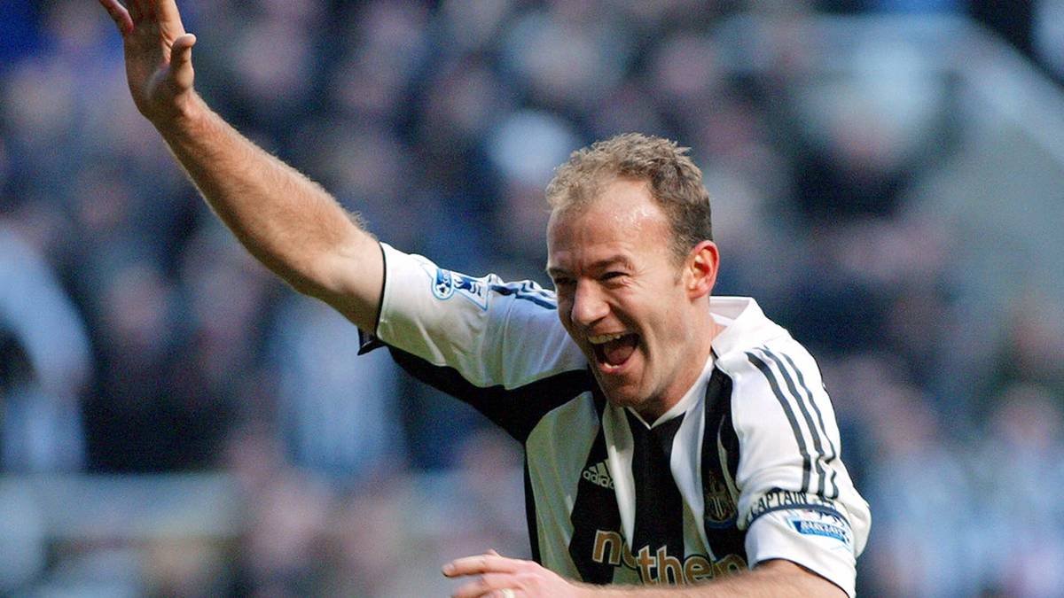 PLATZ 9 - ALAN SHEARER: 283 Tore. Newcastle United hatte keinen besseren Goalgetter in seinen Reihen 