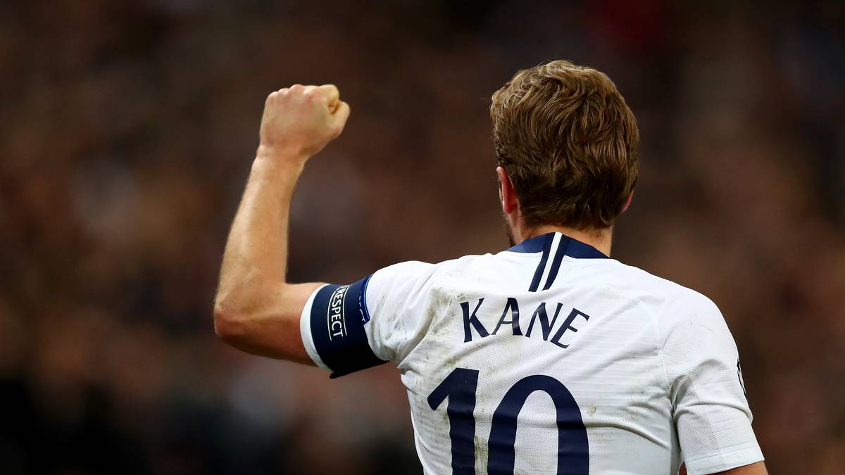 PLATZ 7 - HARRY KANE (Tottenham Hotspur): 5 Tore