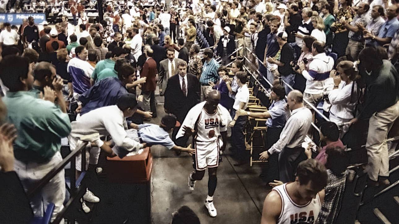 Das Dream Team rund um Michael Jordan sorgte für einen Basketball-Hype