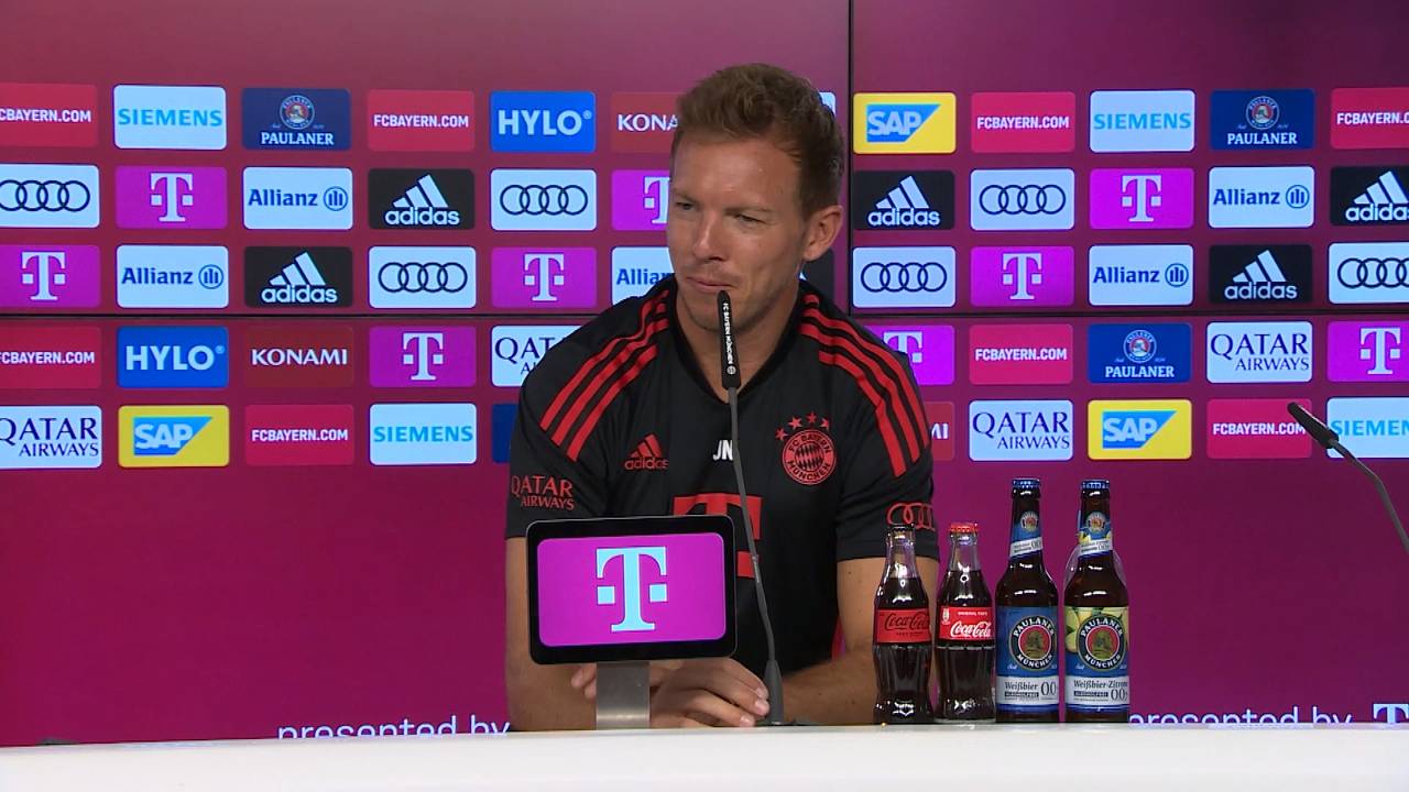FC Bayern: Julian Nagelsmann trotz fehlender Freigabe entspannt bei Mathys Tel