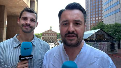 Die deutsche Mannschaft will gegen Paraguay ins Achtelfinale der WM 2026 einziehen. Die SPORT1-Reporter Manfred Sedlbauer und Stefan Kumberger geben in "WM aktuell" ihre Einschätzung zur Partie ab - und verraten, wo sie Joshua Kimmich aufstellen würden. 