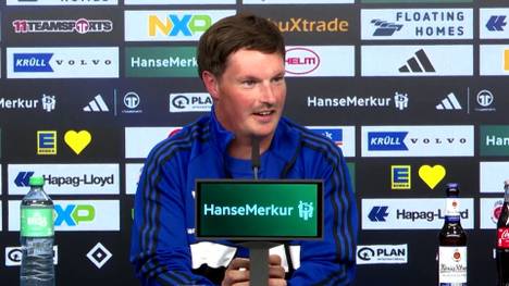 HSV-Trainer Merlin Polzin deutet eine Klärung seiner Vertragsverlängerung bei den Hamburgern in naher Zukunft an.