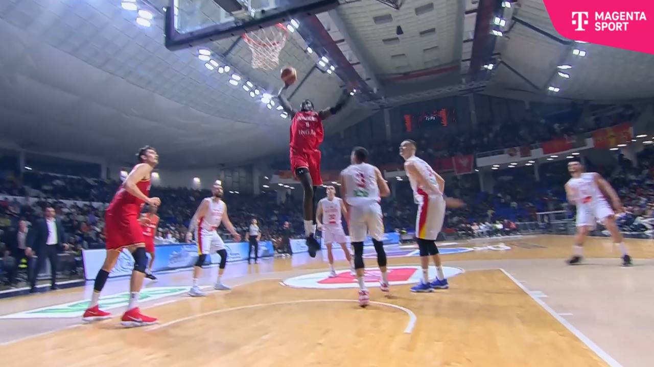 Dunk ohne Gnade! Bonga überzeugt bei DBB-Sieg | EM-Qualifikation