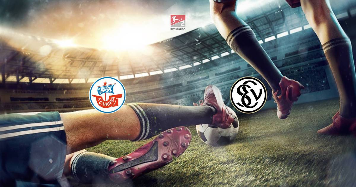 2. Liga: FC Hansa Rostock – SV 07 Elversberg, 2:1 (0:1)