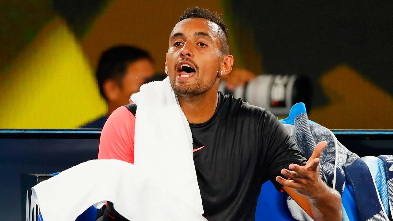 Tennis-Zoff: Kyrgios beleidigt Spieler