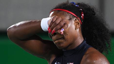 Serena Williams' Traum von der Titelverteidigung in Rio ist ausgeträumt