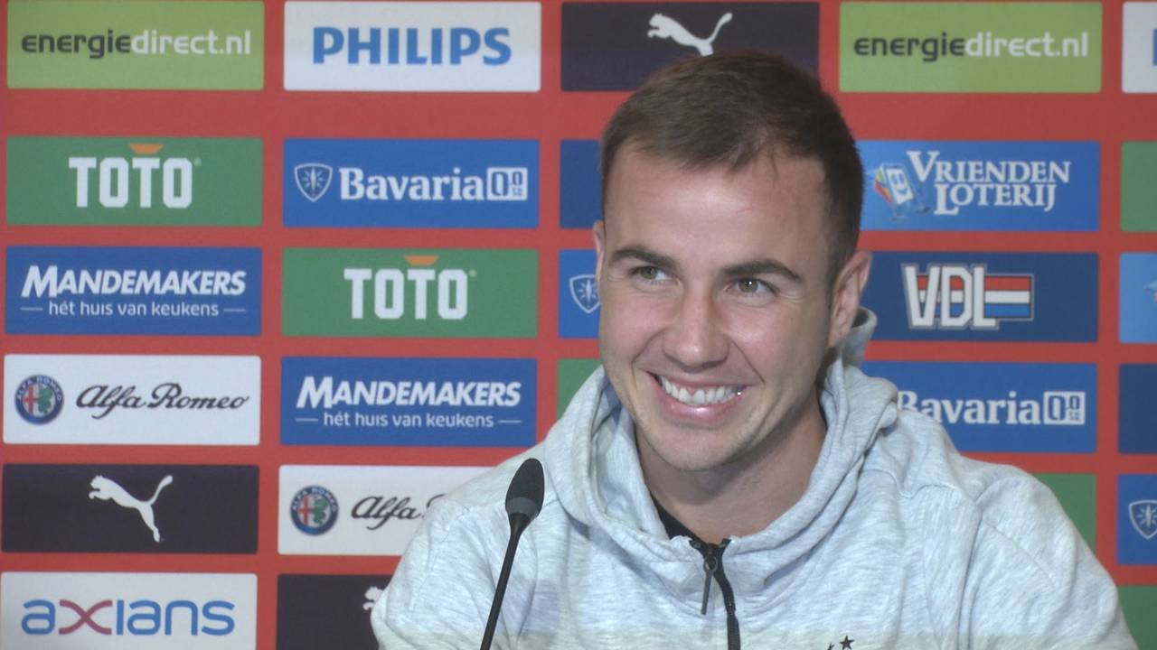PSV Eindhoven: Präsentation von Mario Götze im Video