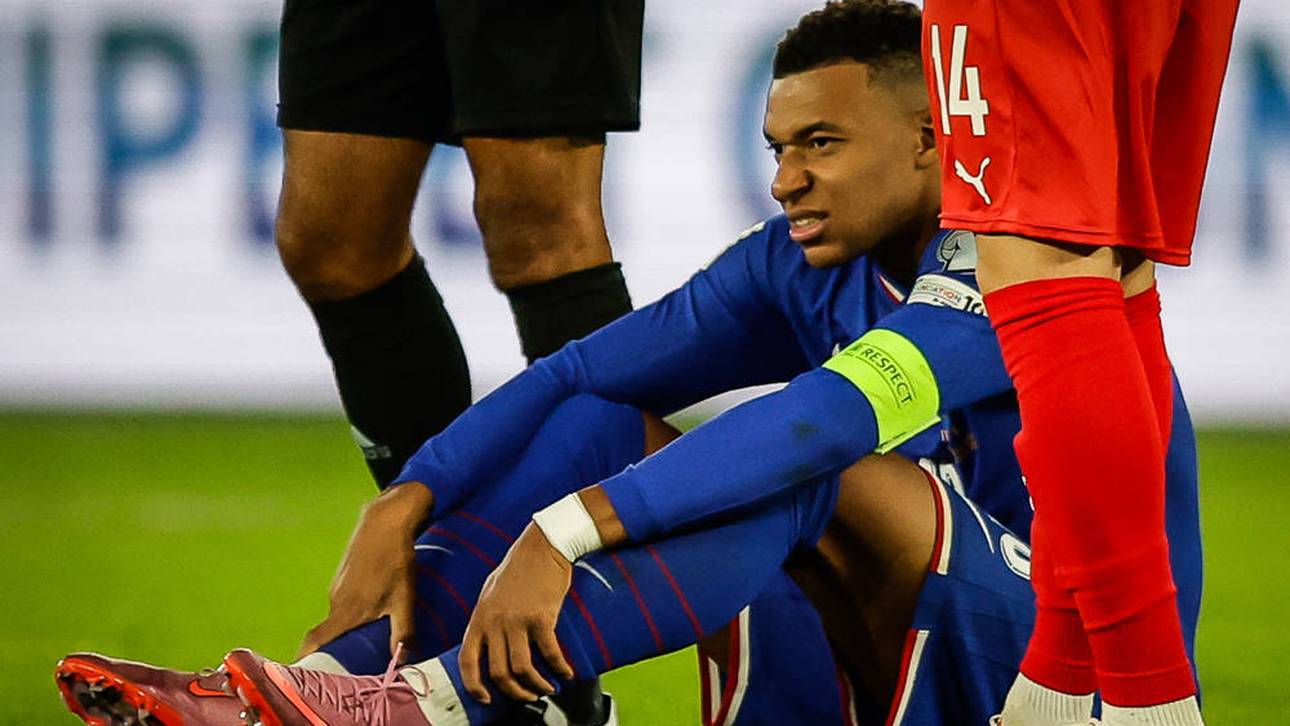 Erst sorgte Kylian Mbappé für einen sensationellen Treffer, dann wurde er ausgewechselt