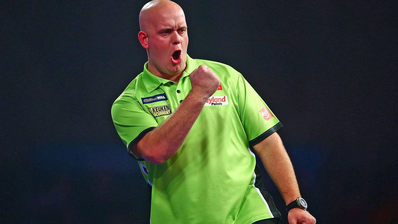 Van Gerwen gewinnt Heimturnier
