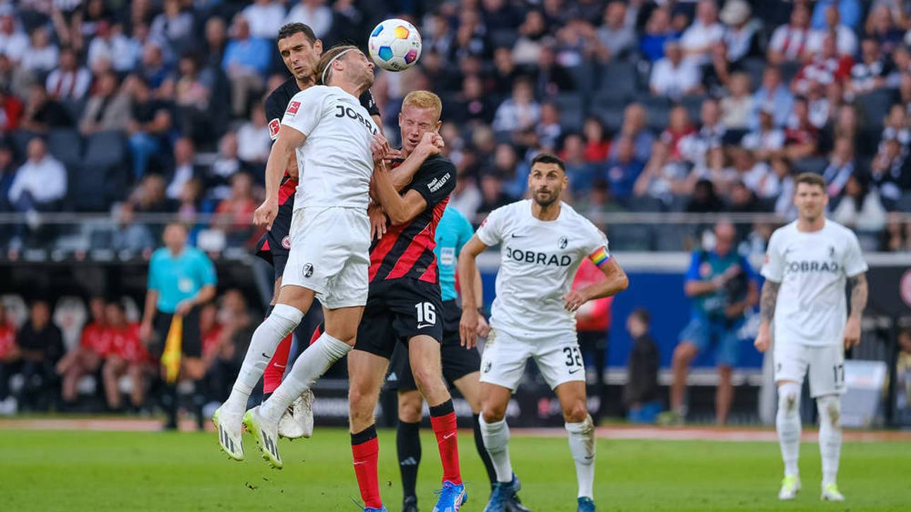 Freiburg ringt Frankfurt Remis ab