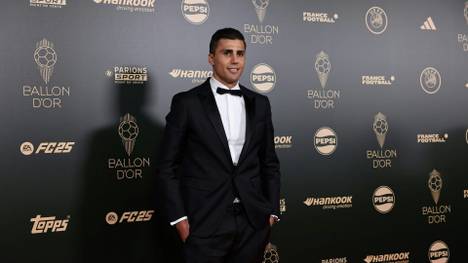 Rodri räumt den begehrten Preis ab