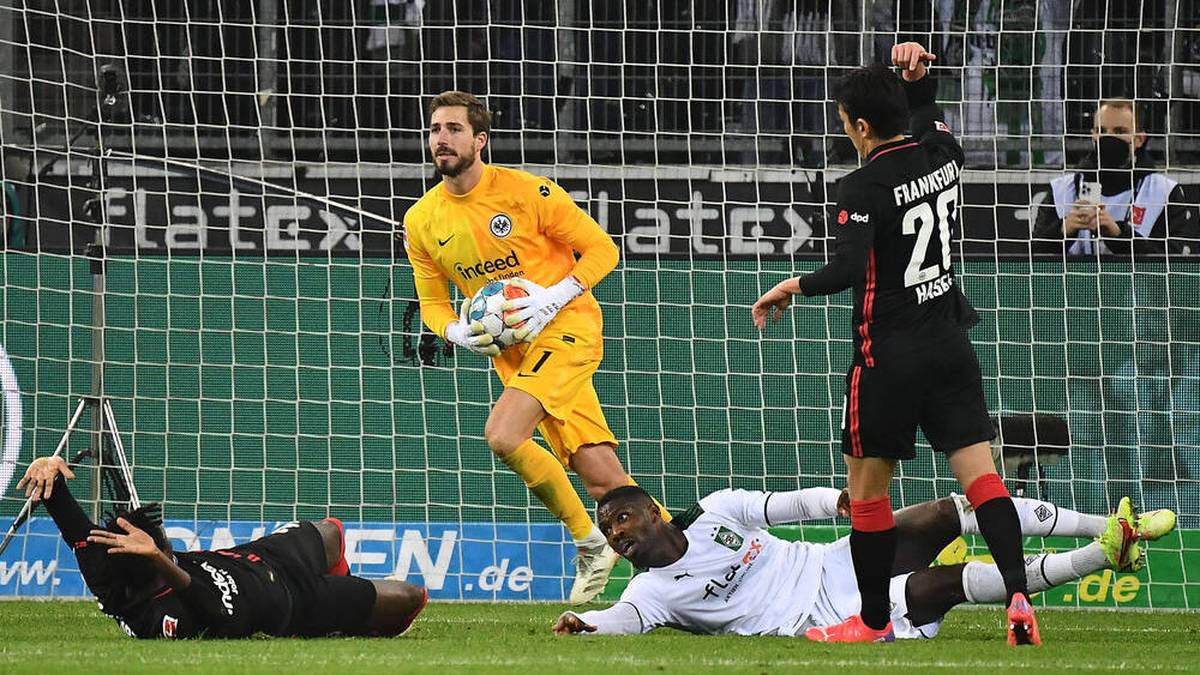 Auch gegen Mönchengladbach war Kevin Trapp wieder ein sicherer Rückhalt für die Eintracht