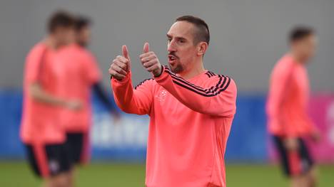 Franck Ribery plagte sich zuletzt mit Rückenproblemen zurück