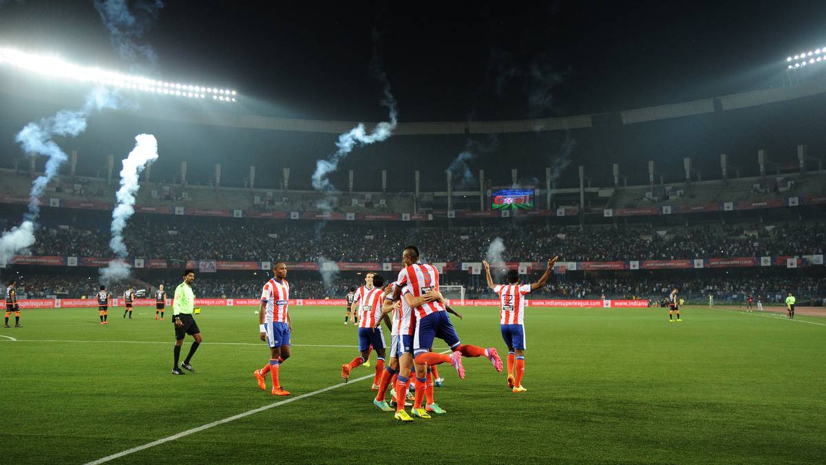 PLATZ 11: Indian Super League, Sport: Fußball, Land: Indien, Saison: 2015, Teams: 8, Spiele: 56, Zuschauer total:	1.477.033, Zuschauer im Schnitt:	26.376