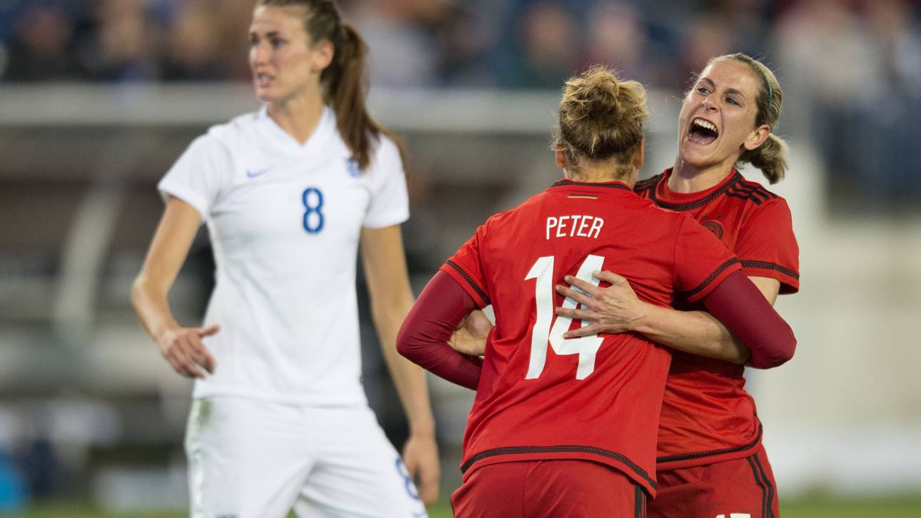 DFB-Frauen ringen England nieder