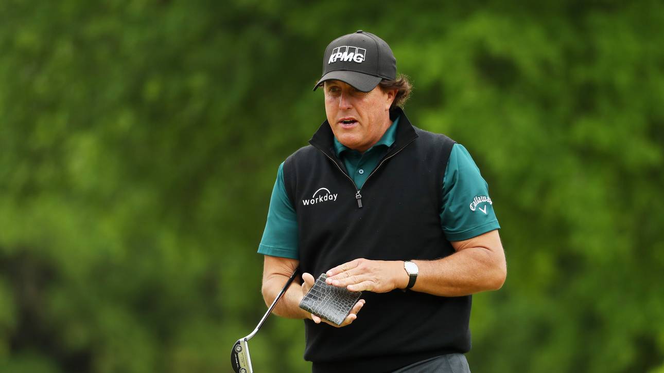 World Golf Championships-Dell Technologies Match Play - Round Three Phil Mickelson hat wegen seines aggressiven Spilstils auf der PGA-Tour den Spitznamen "Phil the Thrill"