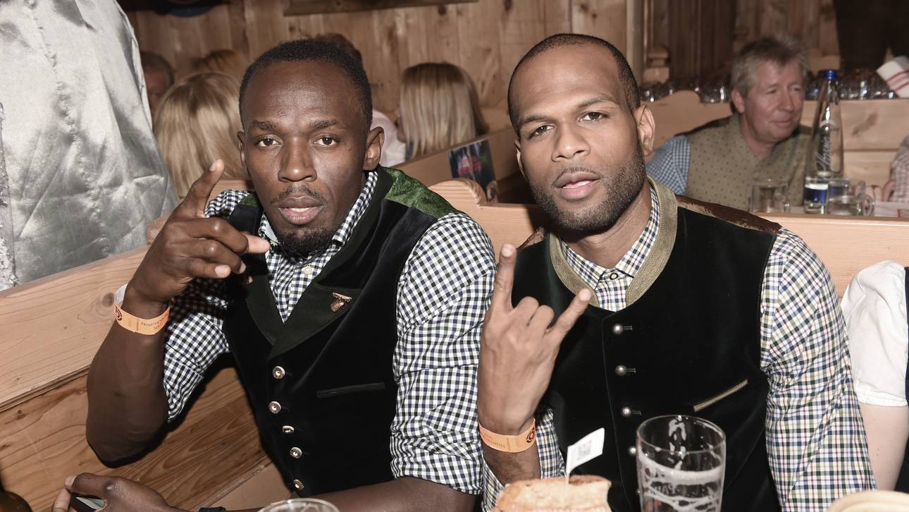 Bolt hebt Grab für Freund aus