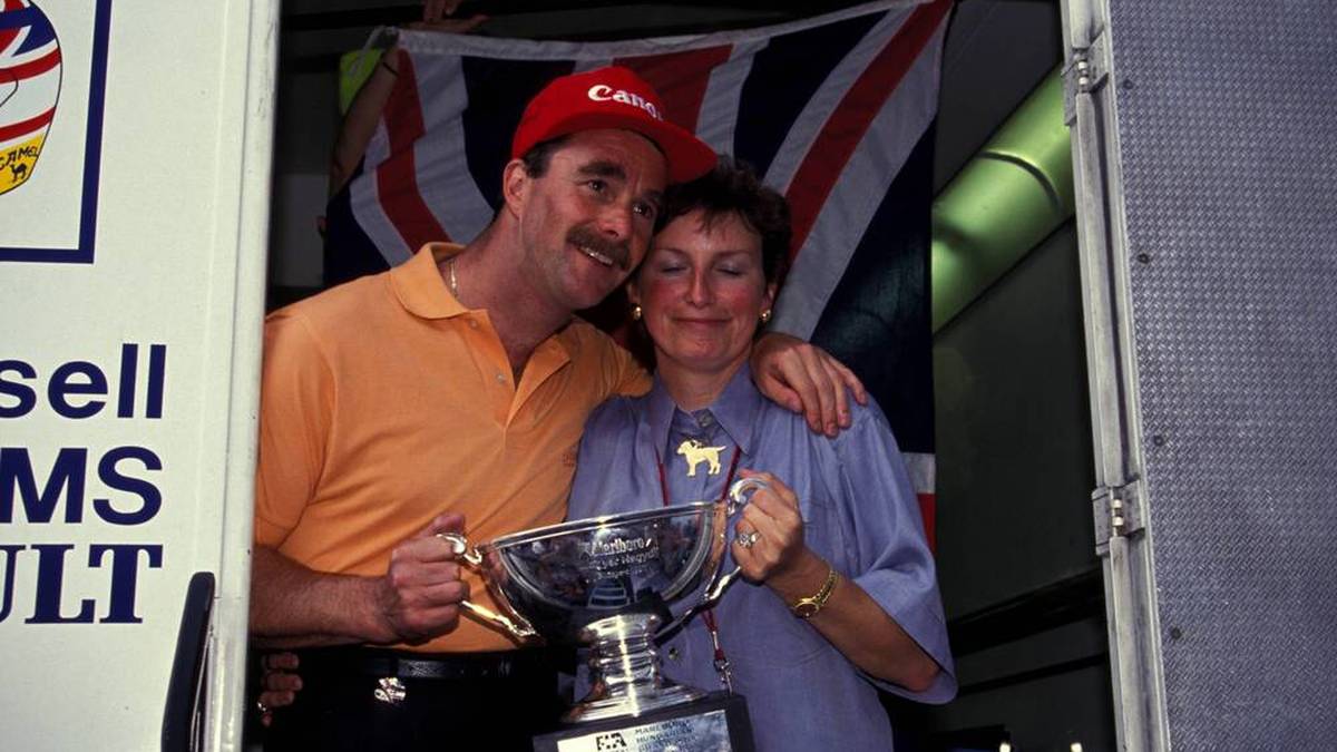 Nigel Mansell und seine Frau Roseanne wurden einst von Piquet beleidigt