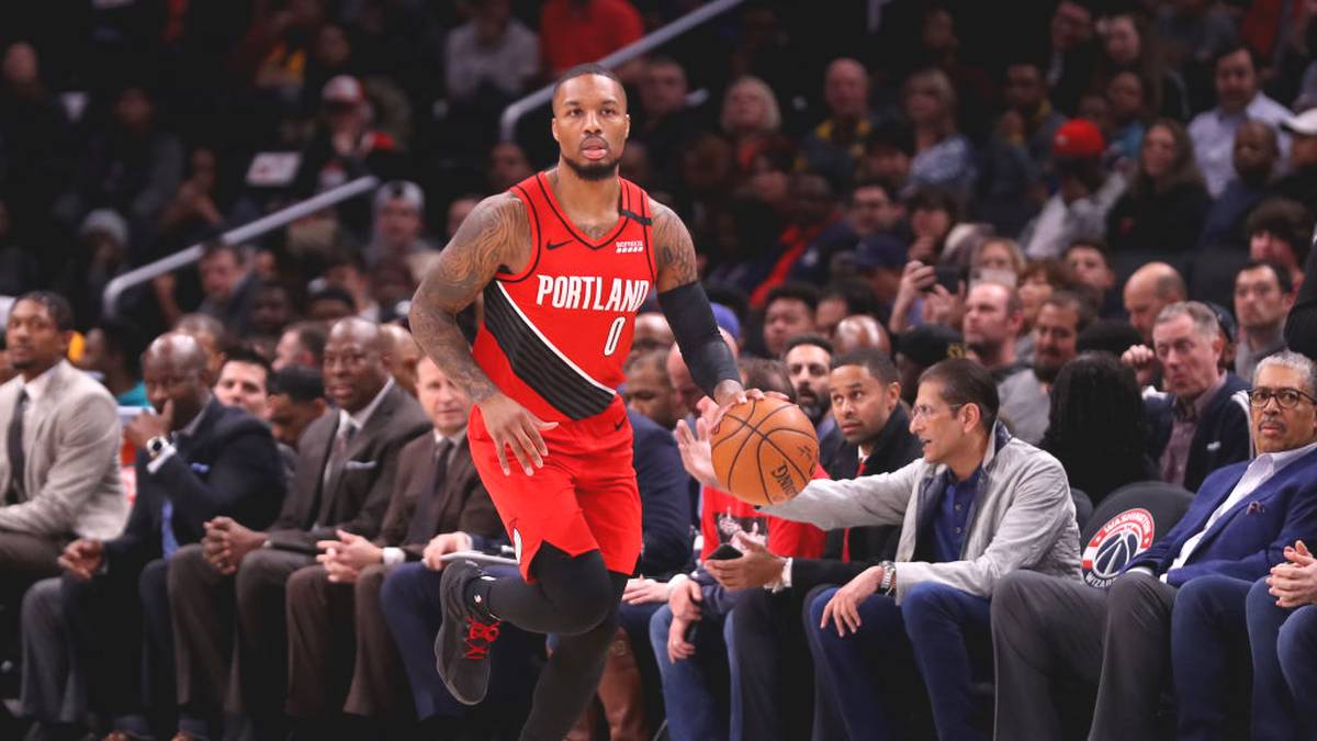 PLATZ 13 - PORTLAND TRAIL BLAZERS (1,85 Milliarden): Bei der Größte des Marktes gehören die Blazers zum unteren Drittel der NBA. Dass es trotzdem zu Platz 13 reicht, liegt auch am erfolgreichen Playoff-Run von Damian Lillard (Bild) & Co. im Vorjahr