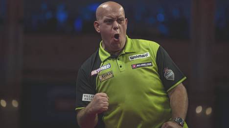 Michael van Gerwen will in Leicester in Runde 2