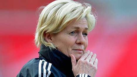 Bundestrainerin Silvia Neid peilt den WM-Titel an