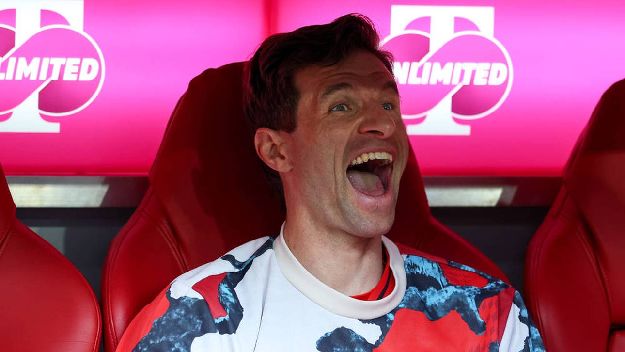 Thomas Müller gab nach dem 3:0-Sieg gegen Mainz ein unterhaltsames Interview