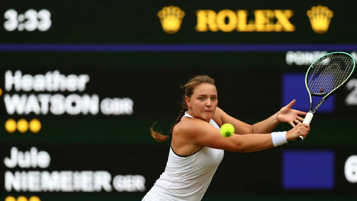 Wimbledon-Viertelfinale: Niemeier Wettfavoritin gegen Maria