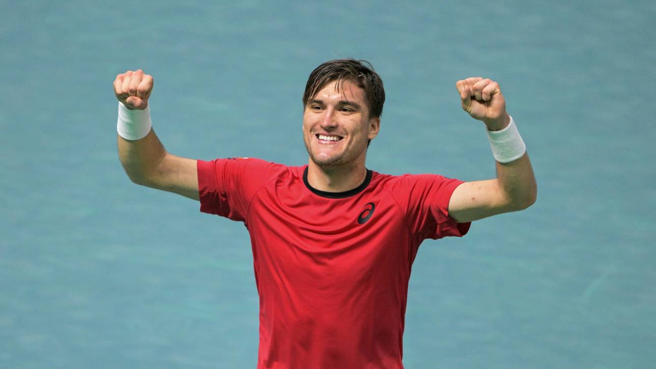 Davis Cup: Belgien im Halbfinale