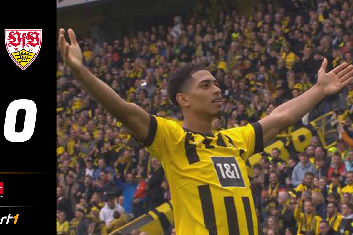 Jude Bellingham knackt beim Heimsieg des BVB gegen den VfB Stuttgart eine persönliche Bestmarke. Der Engländer trifft doppelt und untermauert seine absolute Top-Form.