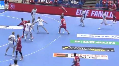 Die Highlights der Partie MT Melsungen - HSV Hamburg aus der Handball-Bundesliga im Video.
