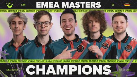 In einer beinah einseitigen Partie bezwang Eintracht Spandau die Konkurrenz von Beşiktaş Esports mit 3:1 und krönt sich erstmals zum EMEA Masters Champion!