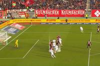 Der FC St. Pauli hat erstmals in dieser Zweitliga-Saison ein Auswärtsspiel gewonnen. Die Hamburger setzten sich dank ihrer Effizienz beim zu harmlosen 1. FC Nürnberg mit 1:0 knapp durch. 
