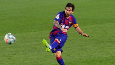 Lionel Messi spielt mit dem FC Barcelona bei Celta Vigo