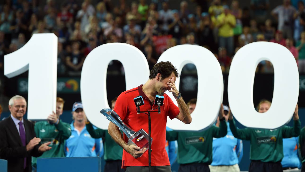 Titel und 1000. Sieg für Roger Federer