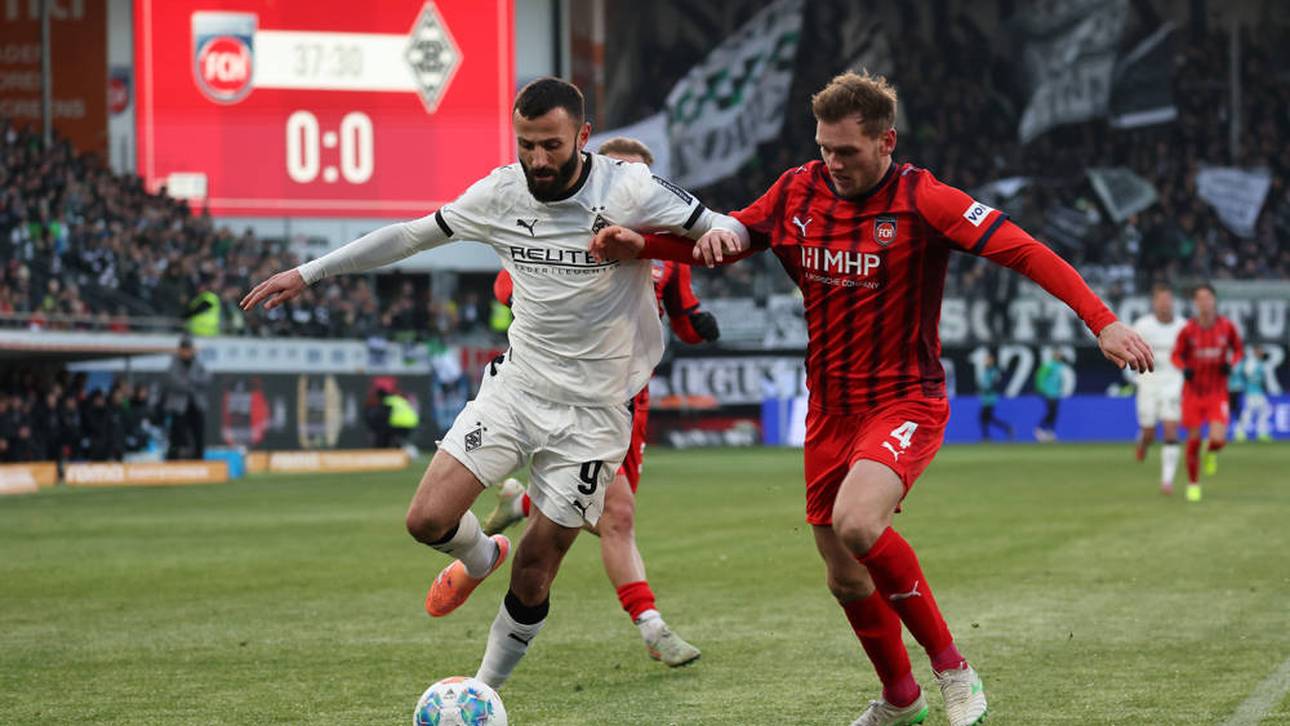 Gladbach gegen Heidenheim heute LIVE