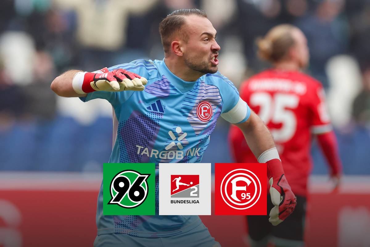 Hannover 96 kommt gegen Fortuna Düsseldorf nicht über ein Unentschieden hinaus - auch wegen Florian Kastenmeier.