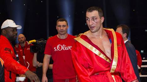 Vitali Klitschko am Ende seines verlorenen Duells mit Tyson Fury