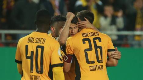 Dynamo Dresden kann gegen die TuS Koblenz doppelt jubeln