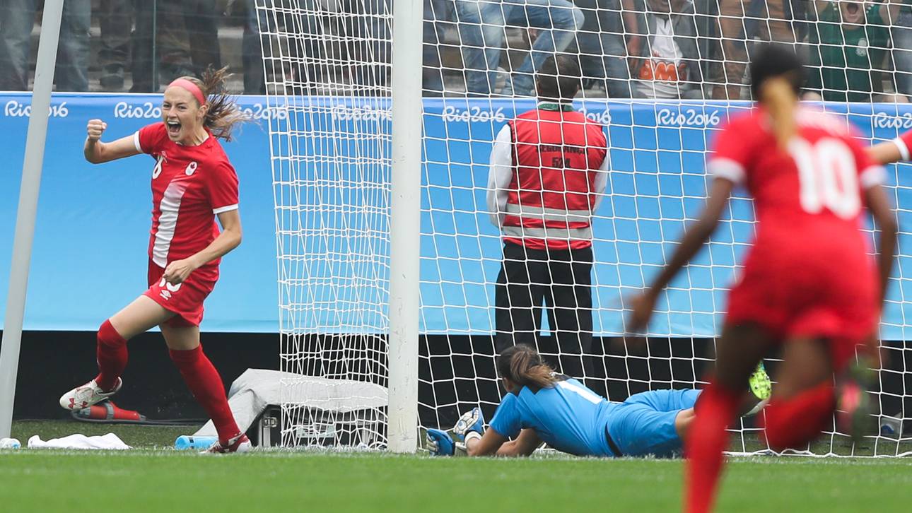 Blitztor: Beckie schreibt Geschichte