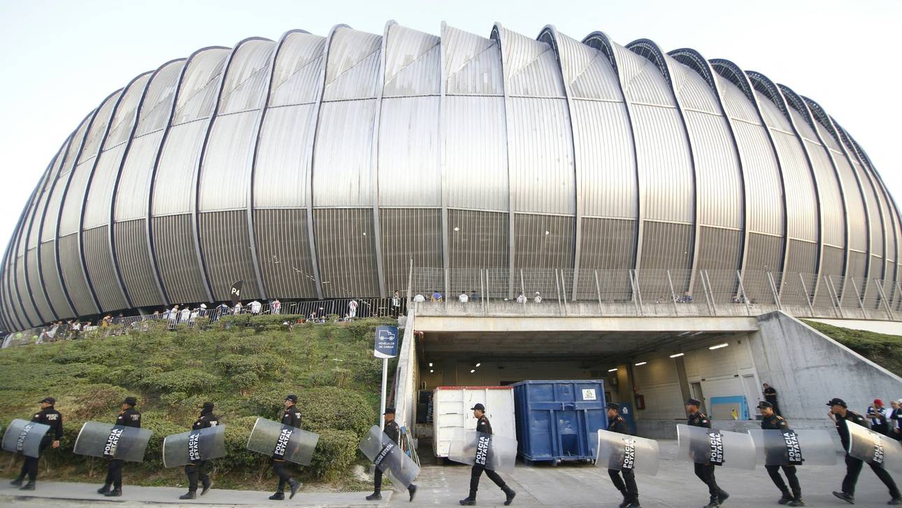 Roboterhunde bei WM im Einsatz