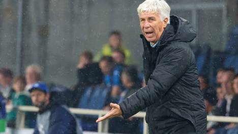 Gian Piero Gasperini war mit der Nullnummer von Atalanta nicht zufrieden