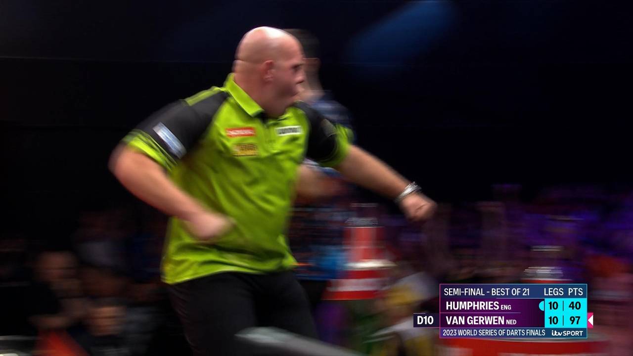 World Series of Darts Finals: Luke Humphries schenkt Sieg gegen van Gerwen her