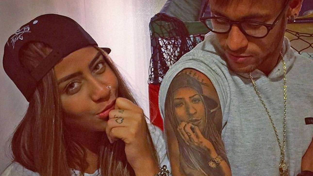 Neymar präsentiert neues Tattoo