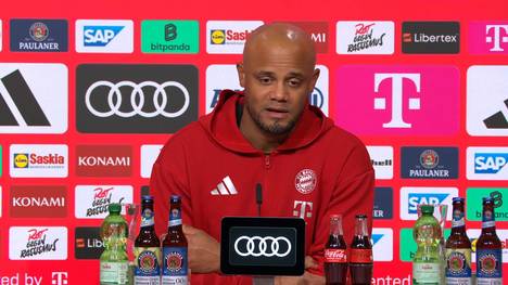 Hiroki Ito musste verletzungsbedingt ausgewechselt werden. Bayern-Trainer Vincent Kompany gibt ein Update zu dem Japaner.