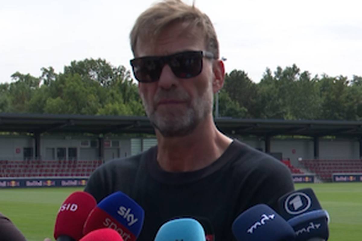Jürgen Klopp spricht über die aktuelle Situation bei RB Leipzig. Der Verein qualifizierte sich erstmals für keinen europäischen Wettbewerb.