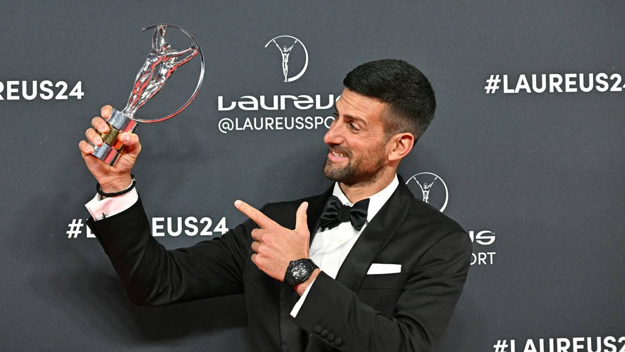 Djokovic moderiert Laureus Awards