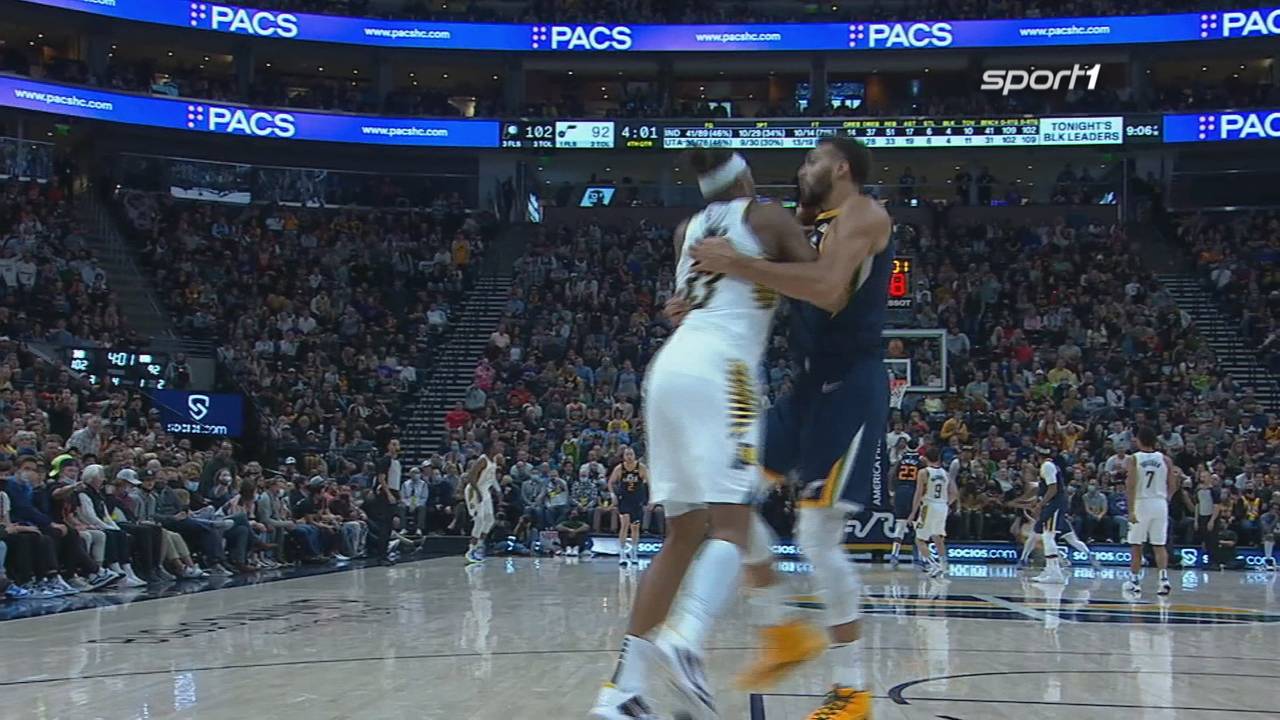 NBA: Die Indiana Pacers besiegen die Utah Jazz mit 111:100