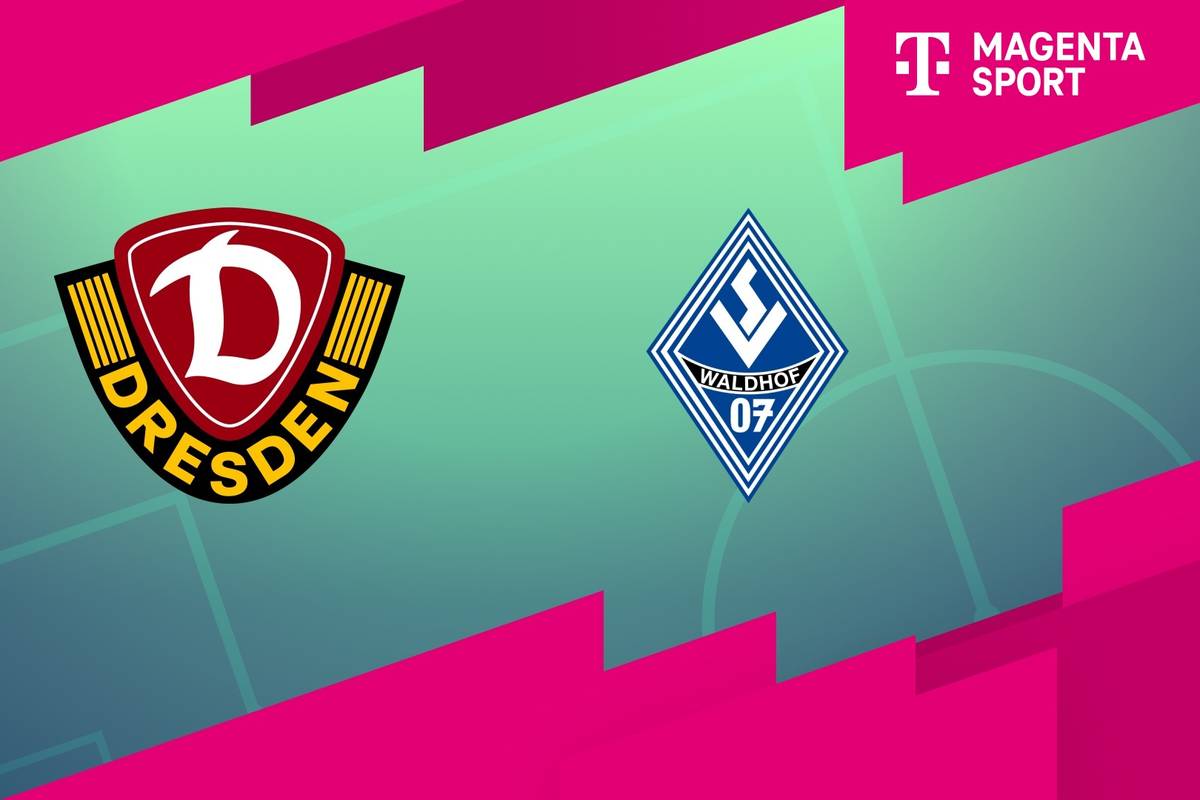 Dynamo Dresden - SV Waldhof Mannheim: Tore und Highlights | 3. Liga