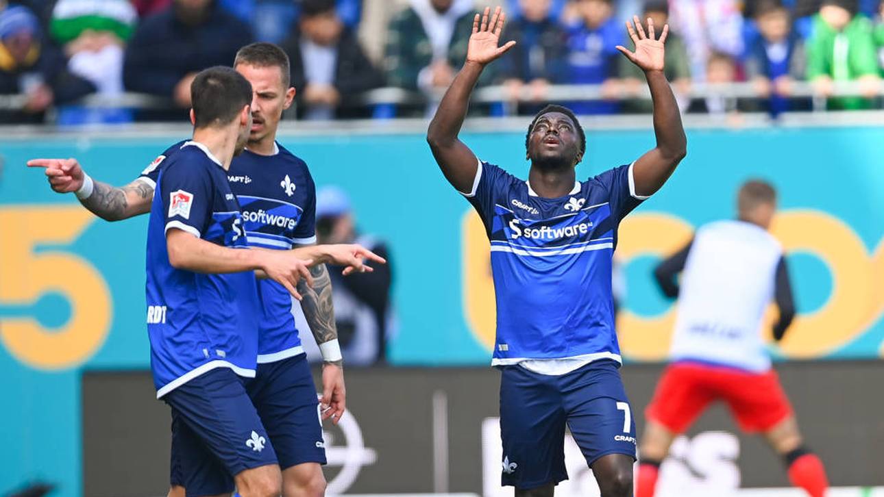 Darmstadt baut Tabellenführung aus