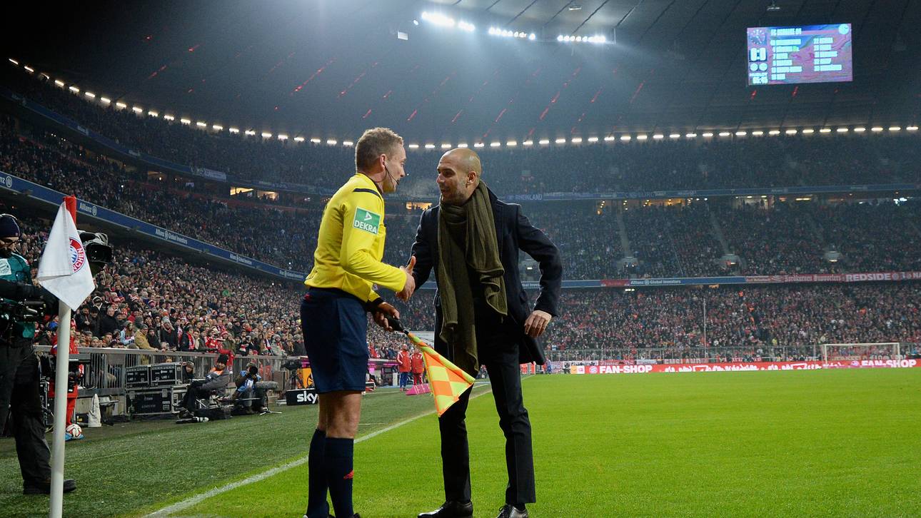 Höflichkeit schützt Guardiola vor Strafe